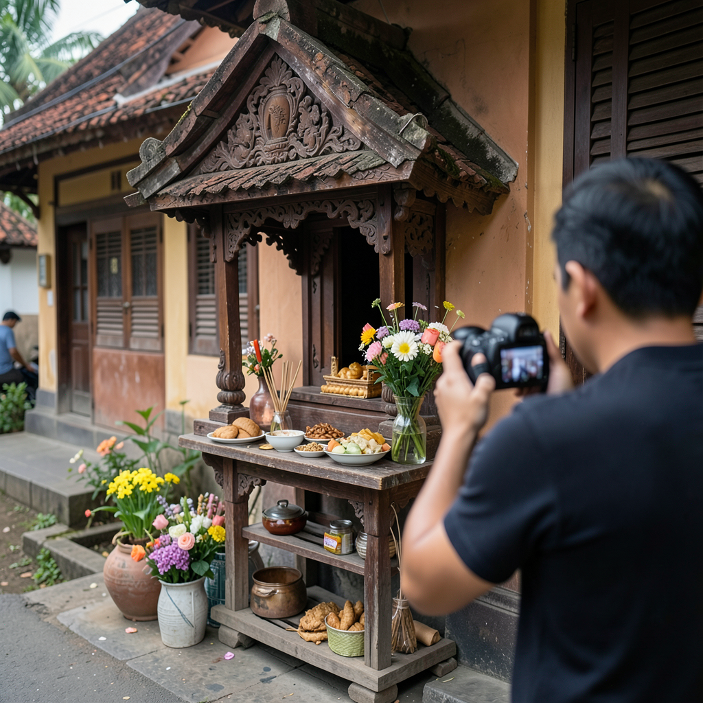 Caerleon photographer documents Chiang Mai’s hidden spirit house graveyards